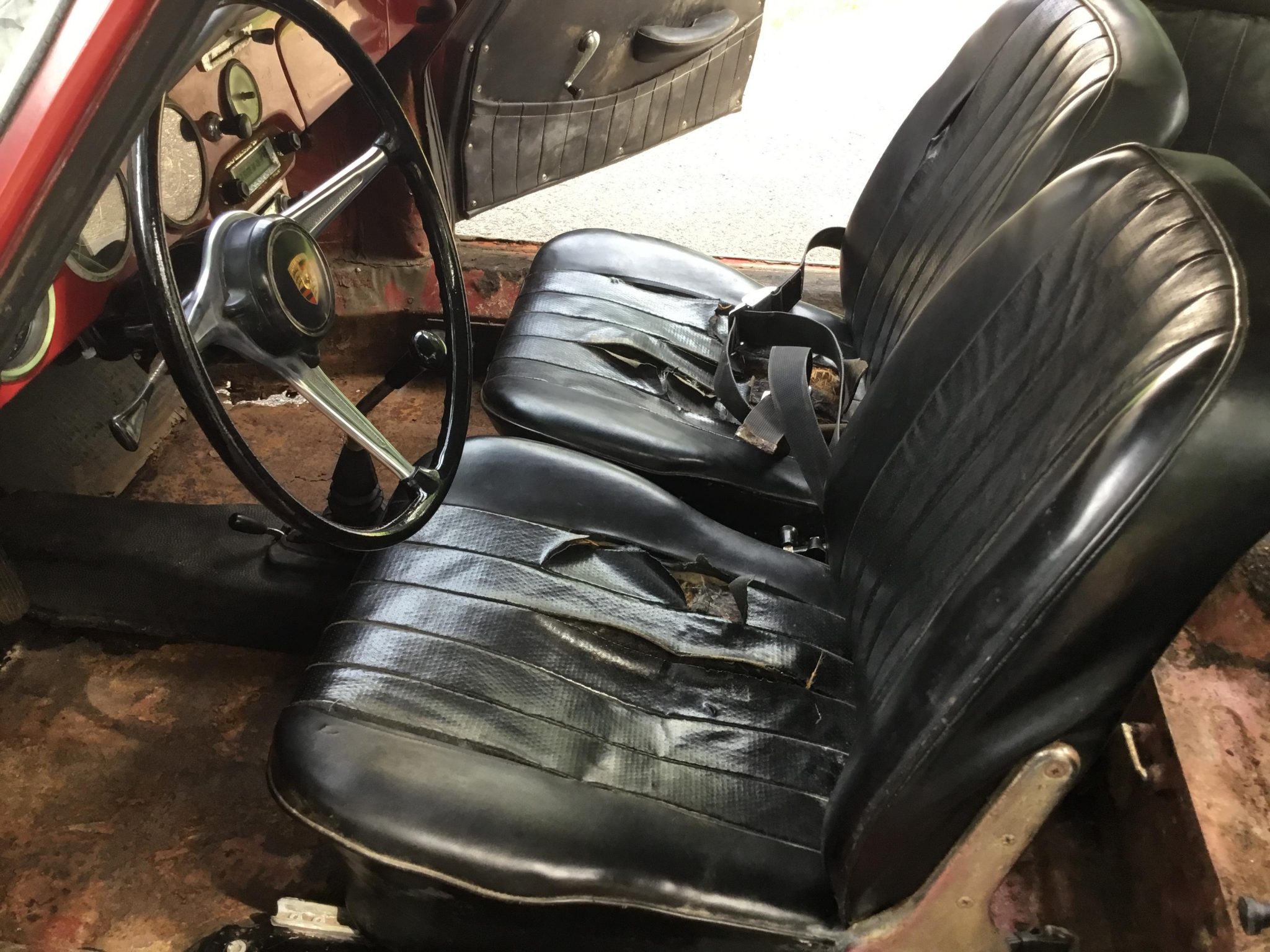 1964 porsche 356c coupe project