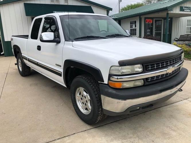used 2002 chevrolet silverado 1500 4x4 extended cab meriden, ks 66512 for sale in meriden, kansas