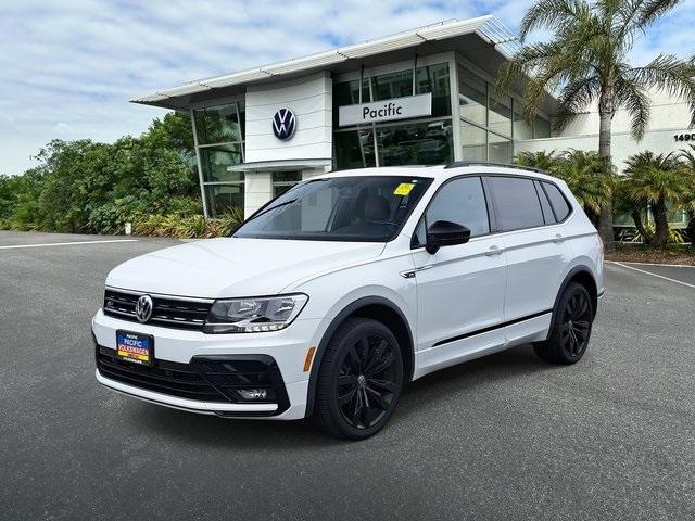 2021 volkswagen tiguan 2.0t se r-line black