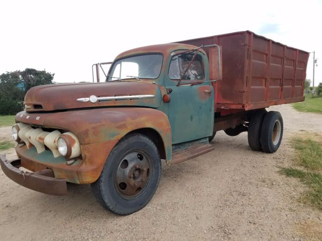 farm dump work patina truck shop project f3 v8 51