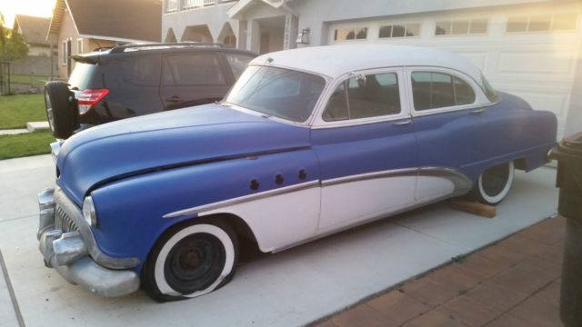 1952 buick super 8, automtatic 4 door