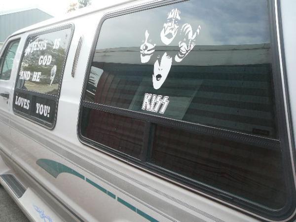 1994 dodge van kiss van