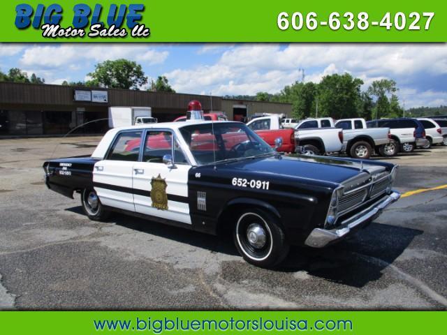 plymouth fury police officer car