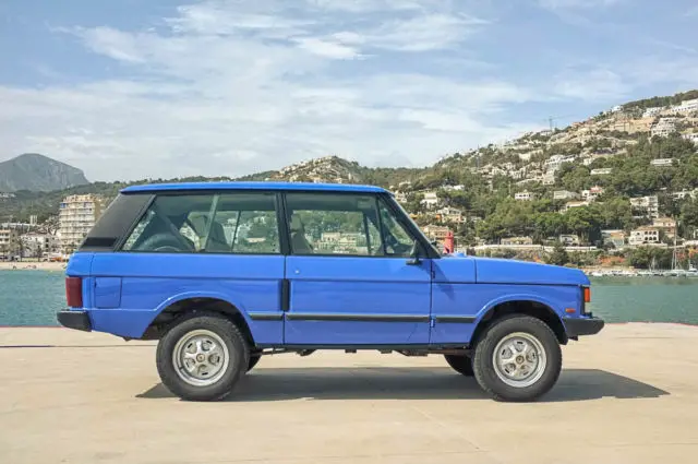 1986 land rover - range rover classic - two door / turbo diesel / manual trans