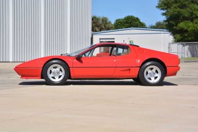 ferrari 512bbi, rosso corsa/beige, 28k km, stunning condition, never federalized