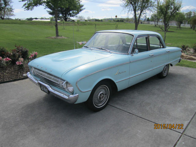 1961 ford falcon 4dr. 6 cyl. automatic- local tennessee car- low original miles