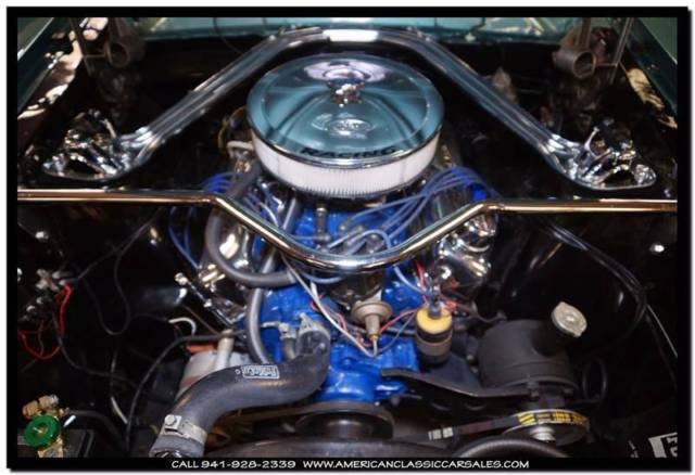1966 ford mustang c-code 289 auto automatic rwd v8 4.7l gasoline