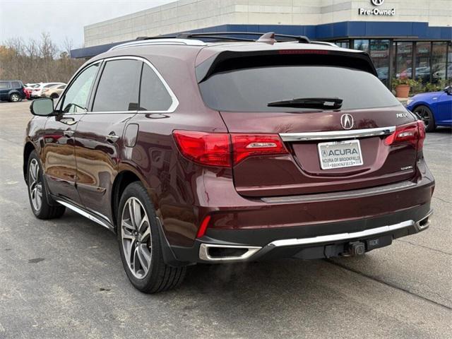 2017 acura mdx 3.5l w/advance package