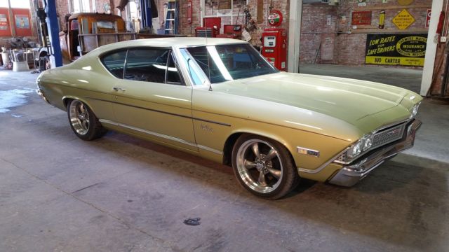 1968 chevrolet chevelle malibu hardtop 2-door