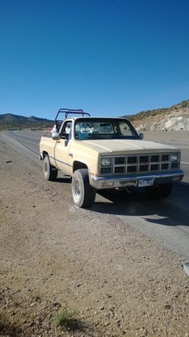 1982 gmc high sierra shortbed 4x4 manual 454 ci