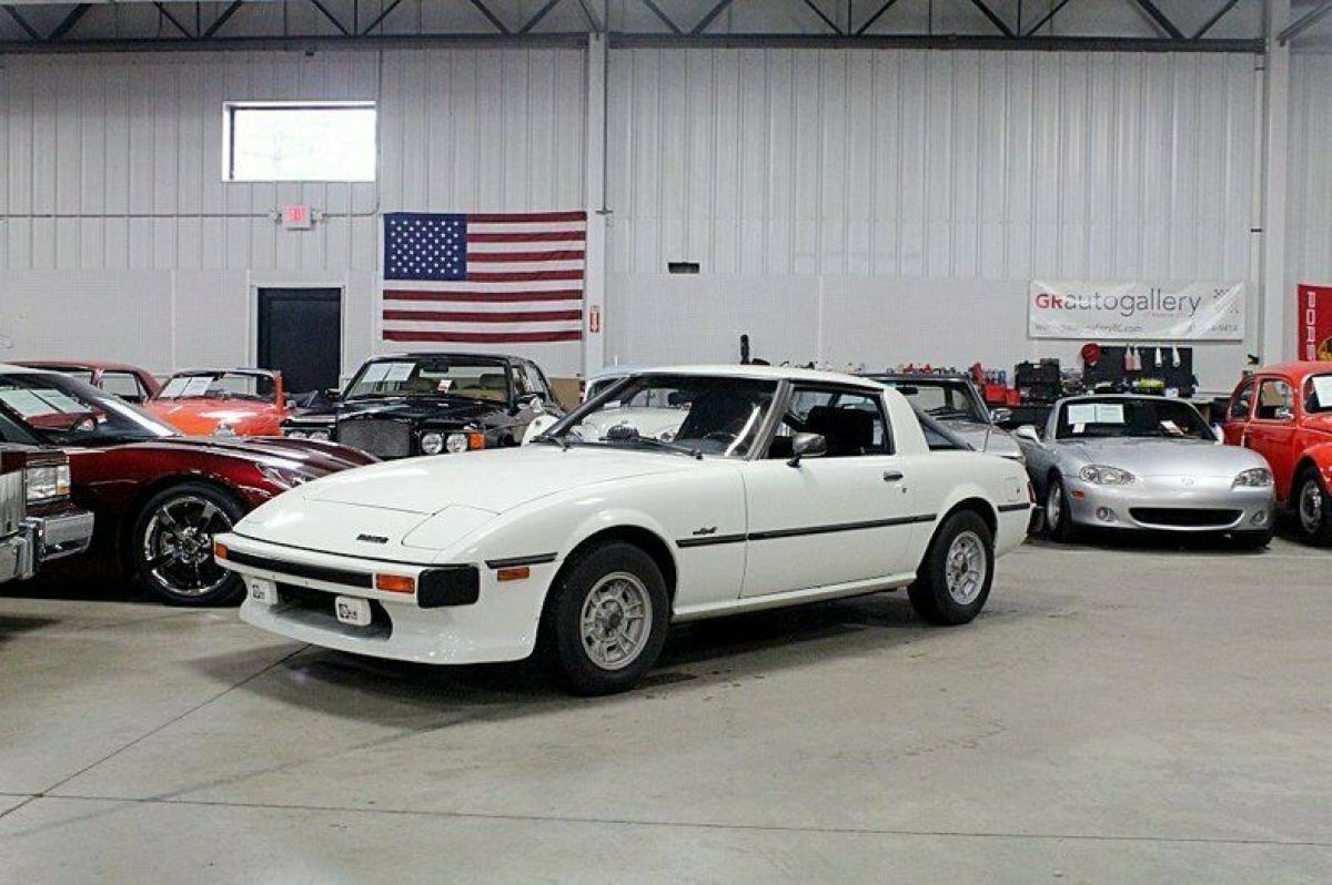 1979 mazda rx-7 66700 miles aurora white coupe rotary 4-cylinder 5-speed manual