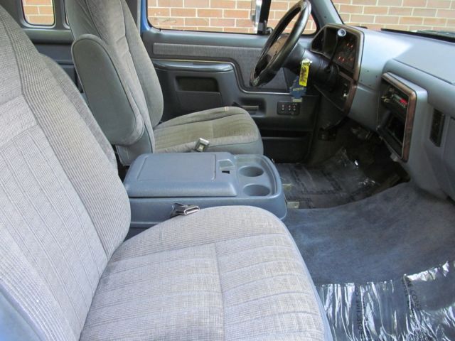 nice low miles 1990 ford f250 xlt lariat club cab pickup truck 7.5l
