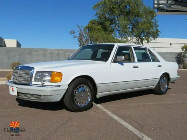 1991 mercedes benz 560sel sedan, 5.6l v8, euro lamps, 2 owner ca car