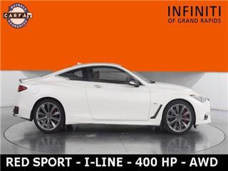2022 Infiniti Q60 red sport 400