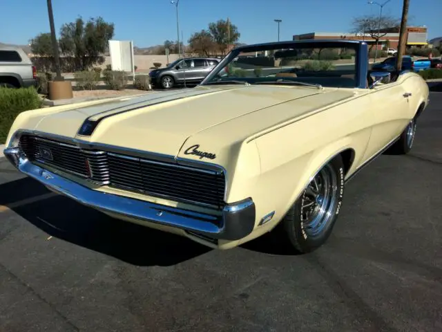 1969 mercury cougar convertible 1 of 1 fully documented fresh build marti report