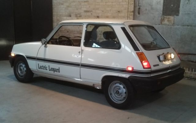 1980 renault 5 lecar /us electricar lectric leopard 144 volt electric car