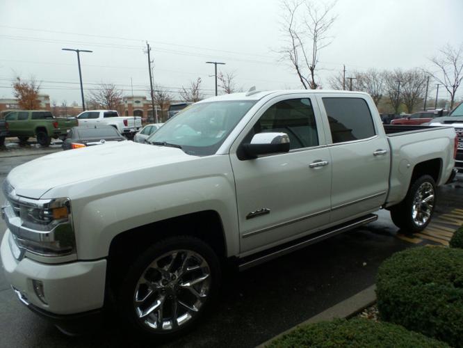 used 2018 chevrolet silverado 1500 4x4 crew cab high country anderson, in 46013 for sale in anderson, indiana