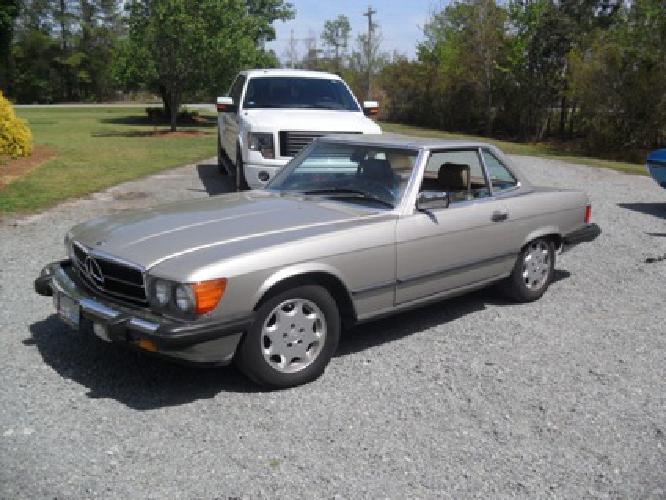 obo 1986 mercedes-benz 560sl in raleigh, nc