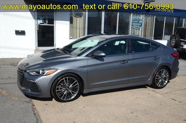 2018 hyundai elantra sport