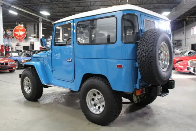 1976 toyota land cruiser 92434 miles blue suv 4.2l i6 5 speed manual