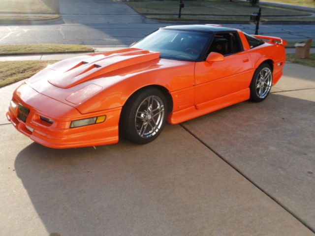 1988 chevy corvette 35th anniversary custom paint award winning t-top roll bar
