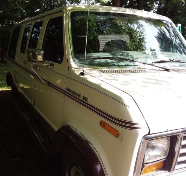 ford e150 econoline conversion van, 1988, 95015 miles