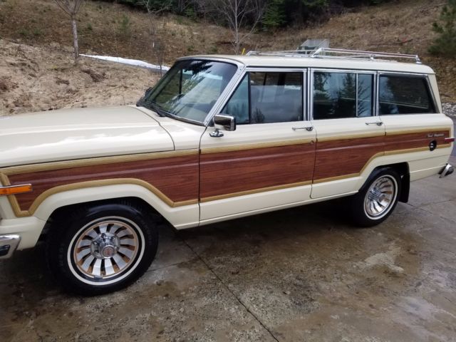 no reserve auction 1986 jeep grand wagoneer