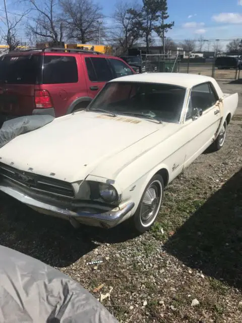 1965 ford mustang 289 3speed barn find