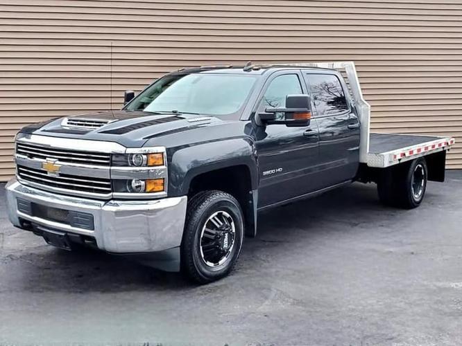 2018 chevrolet silverado 3500 hd crew cab work truck pickup 4d 8 ft in binghamton, new york