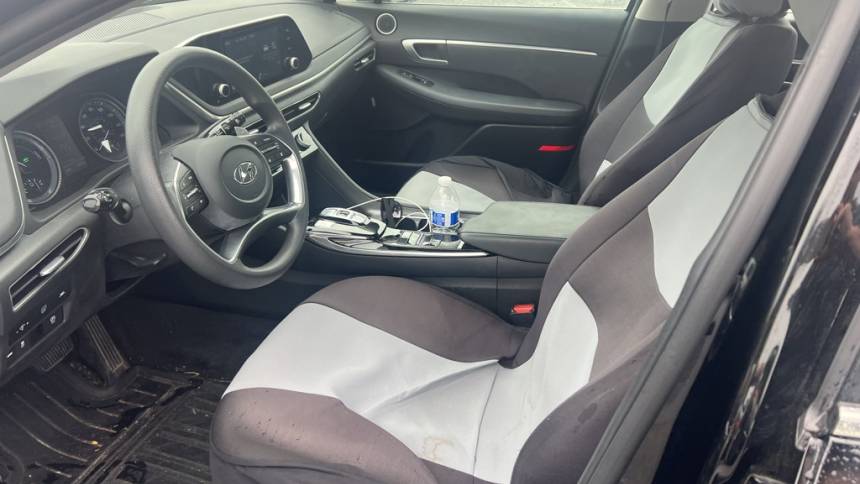 2021 hyundai sonata hybrid blue