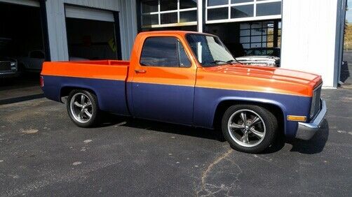 1987 chevrolet c10 131000 miles orange