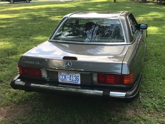 beautiful soft and hard top 1988 mercedes-benz sl560