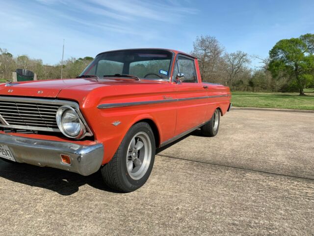 65 ford ranchero deluxe factory 289 four speed rust free restomod with patina!