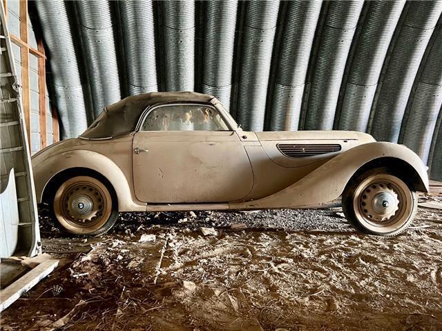 1938 bmw 327 convertible, original barn find, complete & ready for re-commission