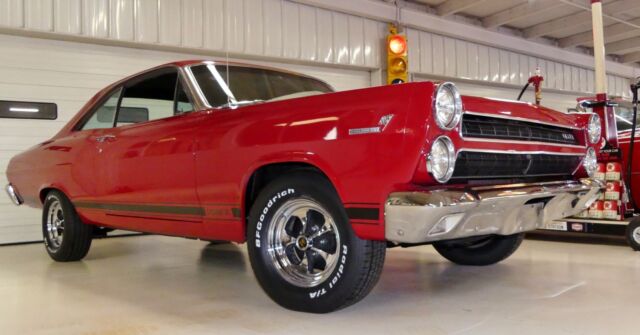 1966 mercury cyclone gt 75620 miles red 2 door hard top manual 4-speed