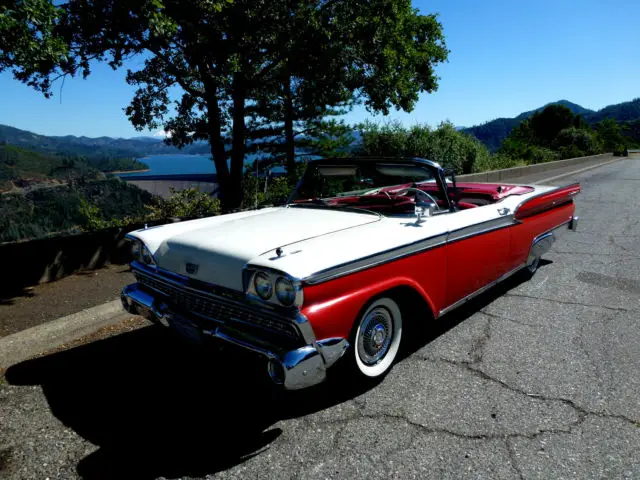1959 ford sunliner fairlane 500 convertible