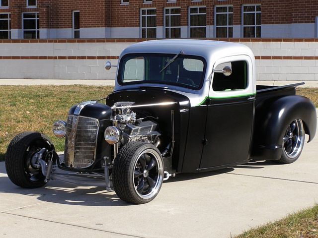 1936 chevy pickup, awesome build, bad to the bone