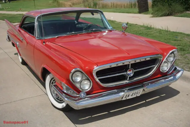 1961 chrysler 300g mardi gras red hardtop 413 banker's hot rod 300 / video, a/c