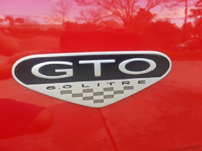 2005 pontiac gto torrid red ls2 auto (non-operational in granada hills, ca