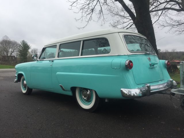 1954 ford ranch wagon - matching 1954 ford ranger camper 1 of 12 - no reserve