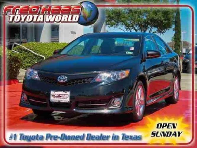 2013 toyota camry se one owner warranty in spring, tx