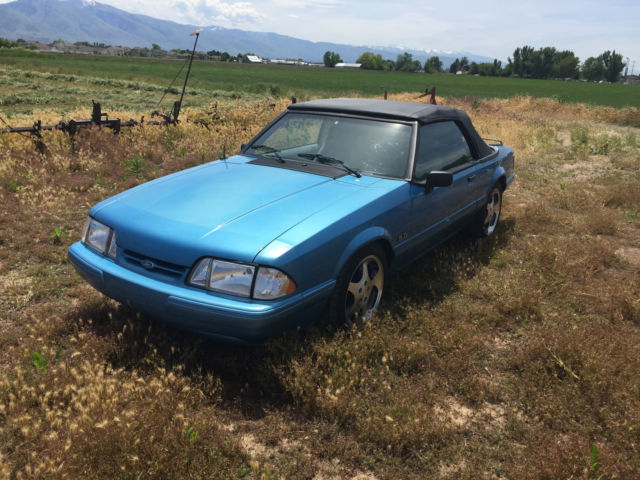 1992 ford mustang lx convertible 5.0l