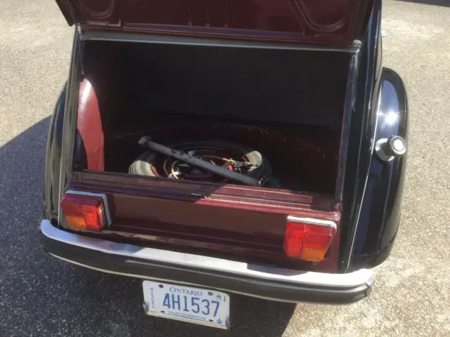 1975 cv-2 charleston citroen 2 cylinder air cooled 4 speed convertible roadster