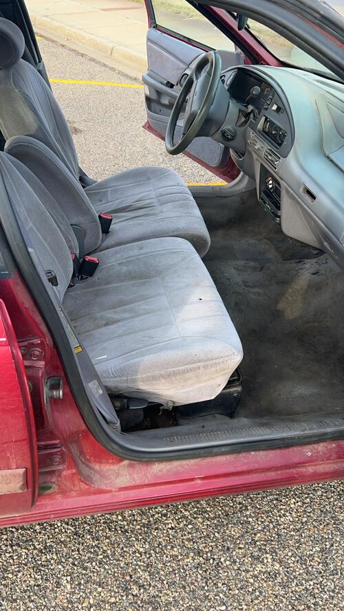 1995 ford taurus- bought from heiser motors ! havent had any issues with it. its