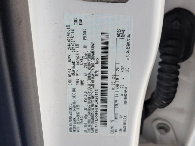 2019 ford ranger xlt