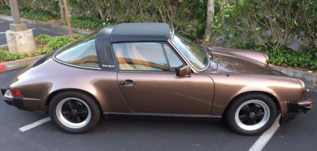 1979 porsche 911 sc targa- california blue plates