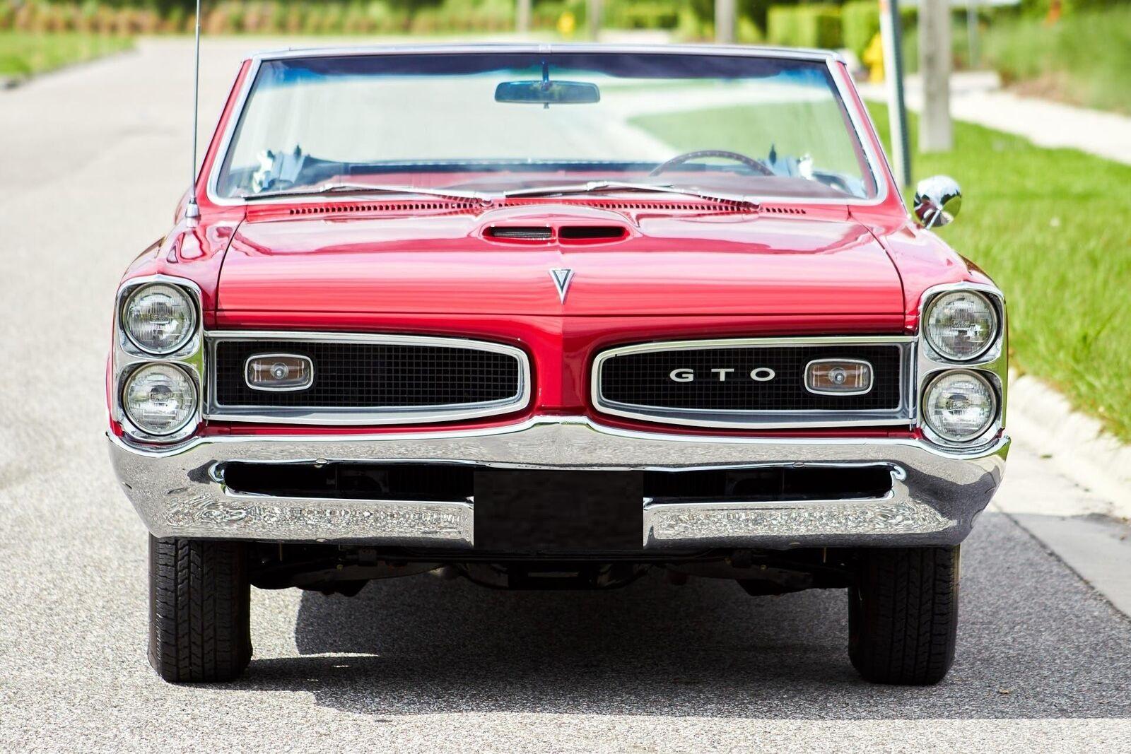 1966 pontiac gto convertible frame off restored 389 tri power 99944 miles