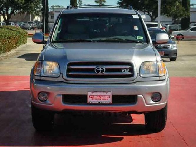 2004 toyota sequoia limited in spring, tx