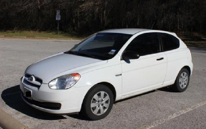 obo 2008 hyundai accent gs in arlington, tx
