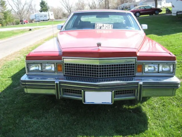 1978 cadillace coupe deville - one owner